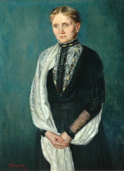 Alte Dame, 1911 von Edward John Gregory